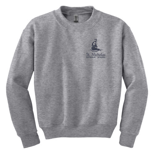 PS–5th Grade - Youth Crewneck Sweatshirt Embroidered Thumbnail