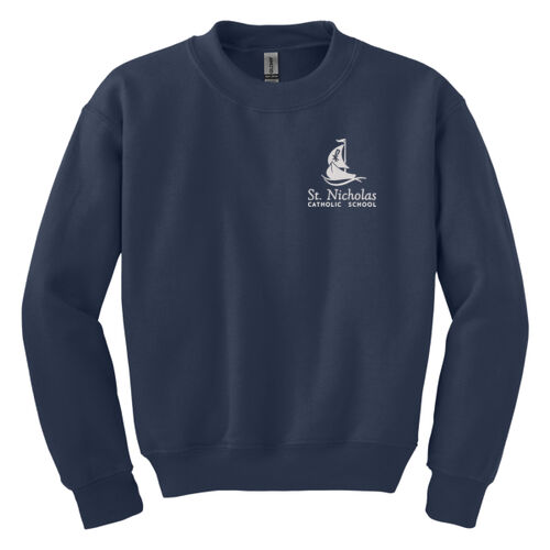 PS–5th Grade - Youth Crewneck Sweatshirt Embroidered Thumbnail
