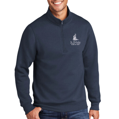 8th Grade - Adult 1/4 Zip Sweatshirt Embroidered Thumbnail